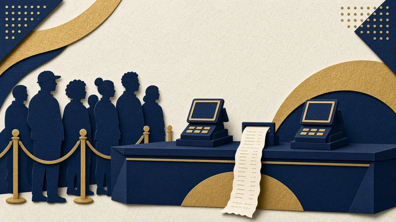 Saturday rush / event day: design the queue and checkout before it hits