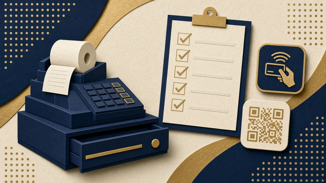 Opening a HK retail till: checkout, receipts & e-payments checklist